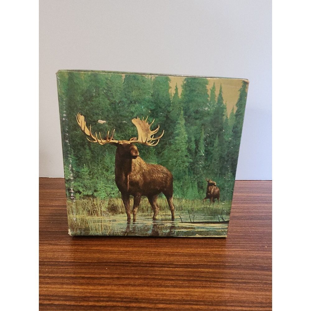Vintage‎ Avon for Men Alaskan Moose Wild Country After Shave Brown Glass